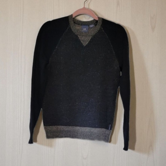 Armani Exchange Men's Wool-Cashmere Sweater